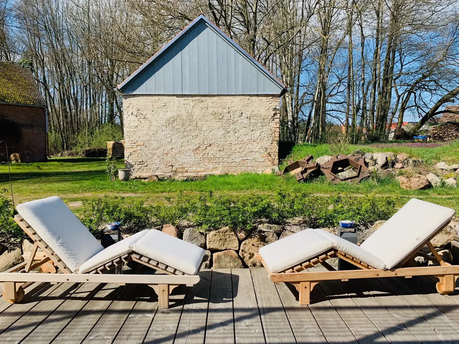 Nichelmühle - Eventlocation - Liegestühle